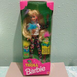 1992 Mattel Troll Barbie Doll
